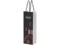 Handmade integra paper wine bottle bag with plastic handles 8