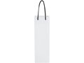 Handmade integra paper wine bottle bag with plastic handles 10