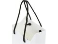 Handmade integra paper wine bottle bag with plastic handles 12
