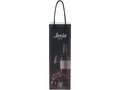 Handmade integra paper wine bottle bag with plastic handles 9