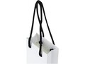 Handmade integra paper bag with plastic handles - small 12