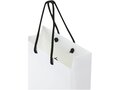 Handmade integra paper bag with plastic handles - medium 12