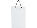 Handmade integra paper bag with plastic handles - large 10