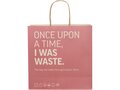 Agricultural waste paper bag with twisted handles - X large 1
