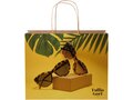 Kraft paper bag with twisted handles - large 9