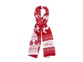 Scarf with Christmas patterns 1