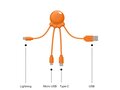 Octopus Eco cable USB, Type C, Micro-USB, Lightning 25