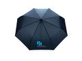 21" Impact AWARE™ RPET 190T bamboo auto open-close umbrella 14