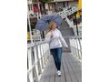 21" Impact AWARE™ RPET 190T bamboo auto open-close umbrella 36