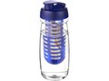 H2O Pulse® 600 ml flip lid sport bottle & infuser