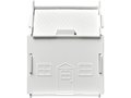 Uri house-shaped plastic money container 15