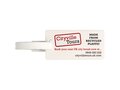 River recycled window luggage tag 1
