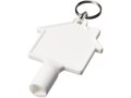 Maximilian house-shaped recycled utility key keychain