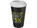 Americano® Eco 350 ml recycled tumbler with spill-proof lid 2