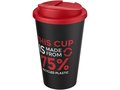 Americano® Eco 350 ml recycled tumbler with spill-proof lid 5