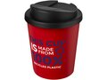 Americano® Espresso 250 ml recycled tumbler with spill-proof lid 24