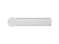 Tait 15 cm circle-shaped recycled plastic ruler 2