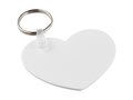 Tait heart-shaped recycled keychain 1