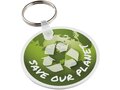 Tait circle-shaped recycled keychain