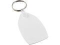 Tait rectangular-shaped recycled keychain 1