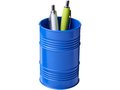 Bardo oil drum style plastic pen pot 1