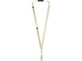 Oro ribbon lanyard with break-away closure 7