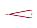 Oro ribbon lanyard with break-away closure 11