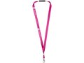 Oro ribbon lanyard with break-away closure 14