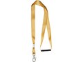 Oro ribbon lanyard with break-away closure 20