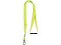 Oro ribbon lanyard with break-away closure 21