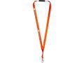 Oro ribbon lanyard with break-away closure 22