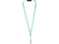 Oro ribbon lanyard with break-away closure 24
