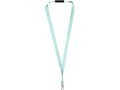 Oro ribbon lanyard with break-away closure 24