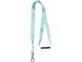 Oro ribbon lanyard with break-away closure 27