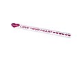 Loki 30 cm heart shaped plastic ruler