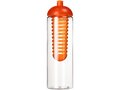H2O Vibe 850 ml dome lid bottle & infuser 24