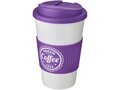 Americano® 350 ml tumbler with grip & spill-proof lid 45