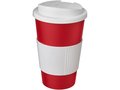 Americano® 350 ml tumbler with grip & spill-proof lid 12
