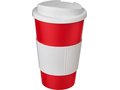Americano® 350 ml tumbler with grip & spill-proof lid 31