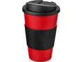 Americano® 350 ml tumbler with grip & spill-proof lid 26