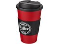 Americano® 350 ml tumbler with grip & spill-proof lid 48