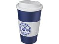 Americano® 350 ml tumbler with grip & spill-proof lid 49
