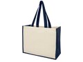 Varai 340 g/m² canvas and jute shopping tote bag 14