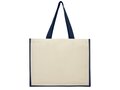 Varai 340 g/m² canvas and jute shopping tote bag 18