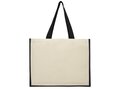 Varai 340 g/m² canvas and jute shopping tote bag 24