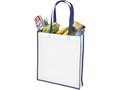 Large Contrast non-woven shopping tote bag 20