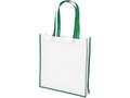 Large Contrast non-woven shopping tote bag 16