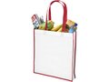 Large Contrast non-woven shopping tote bag 6