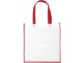 Large Contrast non-woven shopping tote bag 7