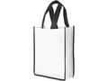 Small Contrast non-woven shopping tote bag